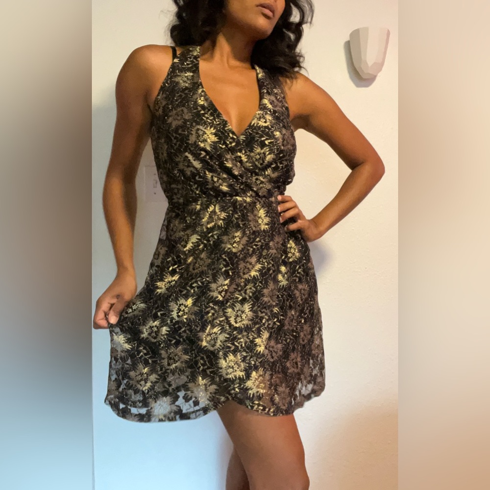 Nasty Gal Lace halter dress (please refer to description)